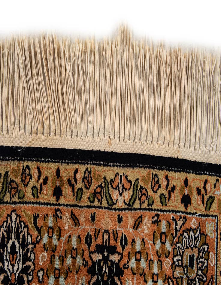 Detail image of  3' 11 x 6' 2  Hand Knotted Kashmir Rug