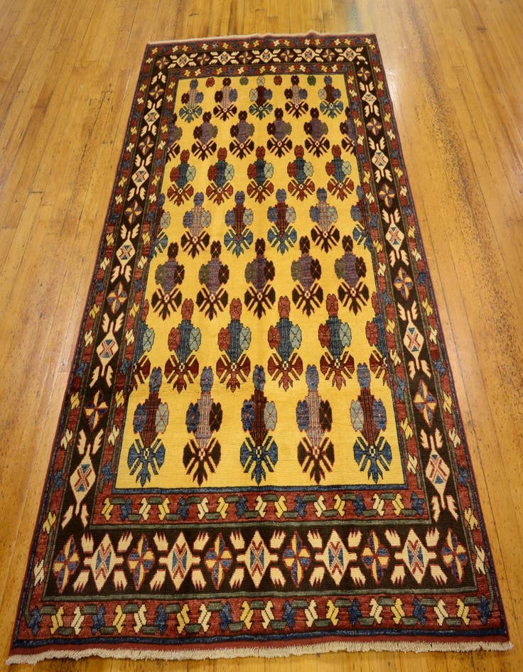 Detail image of  5' 10 x 7' 10  Hand Knotted Kazak Oriental Rug