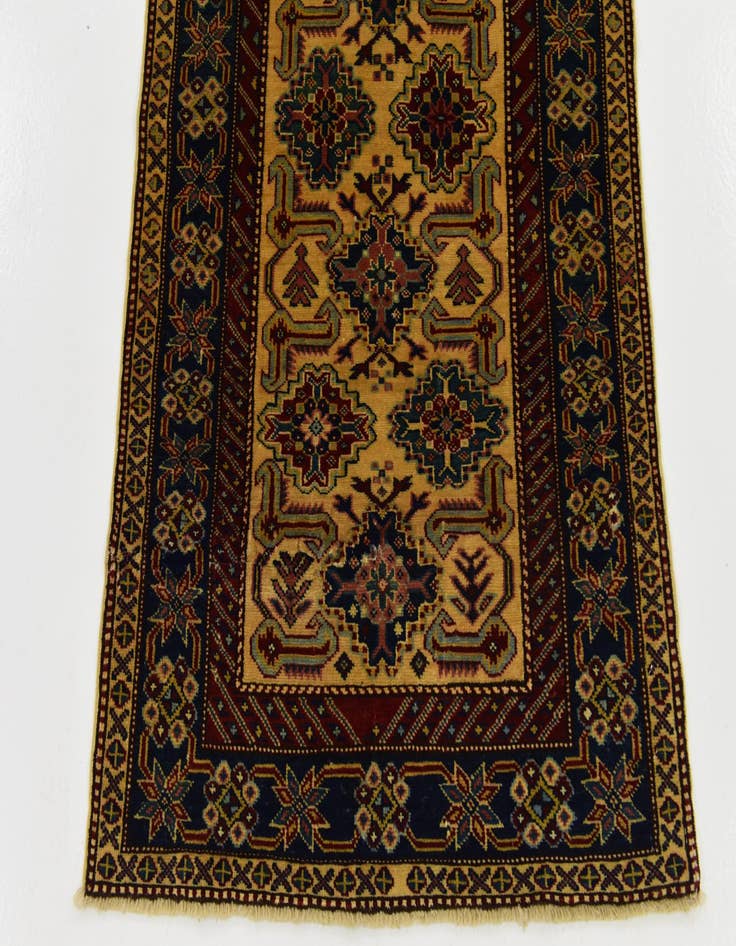 Detail image of  2' 8 x 4' 4  Hand Knotted Kazak Rug