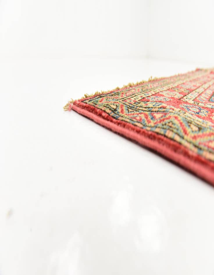 Detail image of  6' x 8' 3  Hand Knotted Kazak Rug