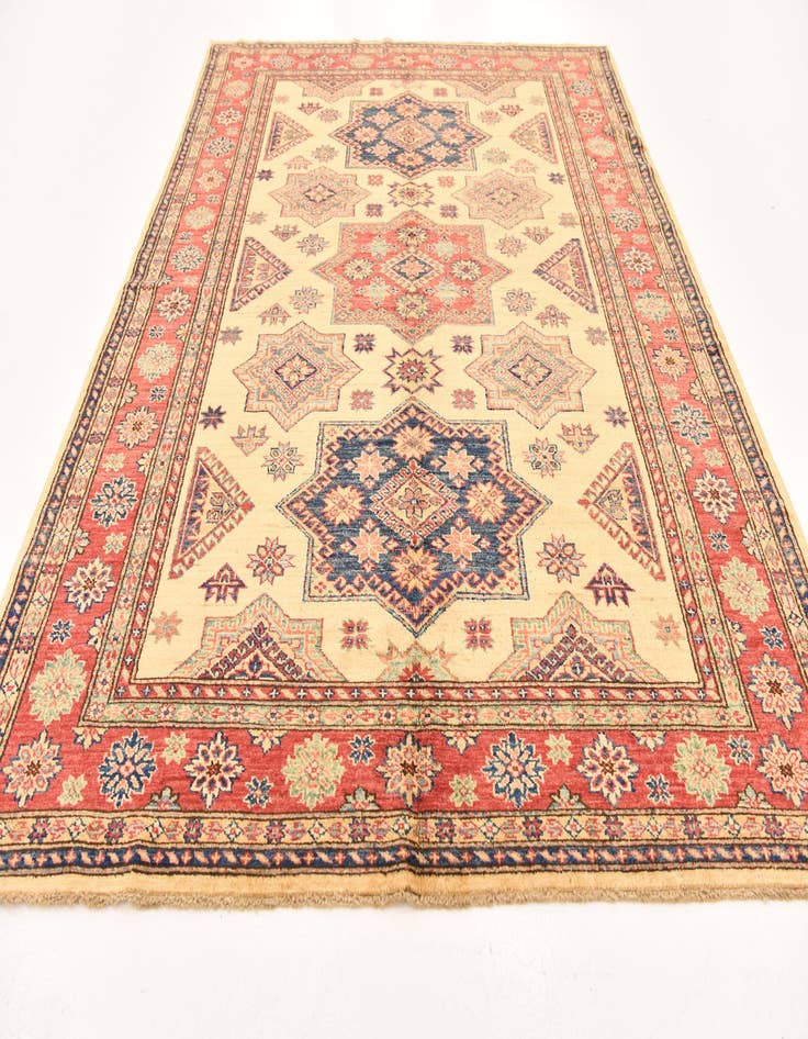 Detail image of  5' 8 x 7' 8  Hand Knotted Kazak Oriental Rug