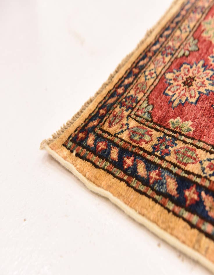 Detail image of  5' 8 x 7' 8  Hand Knotted Kazak Oriental Rug