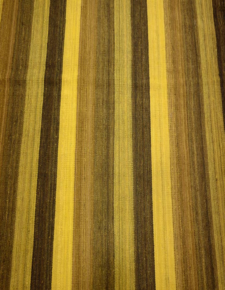 Detail image of  5' 3 x 6' 9  Hand Woven Kilim Afghan Wool Rug