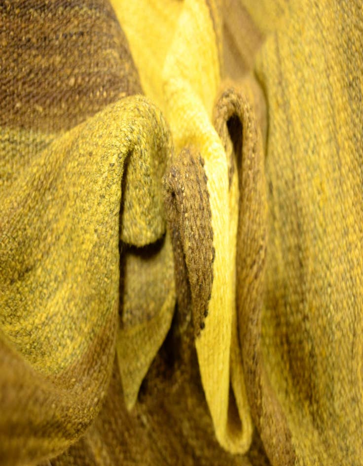 Detail image of  5' 3 x 6' 10  Hand Woven Kilim Afghan Wool Rug