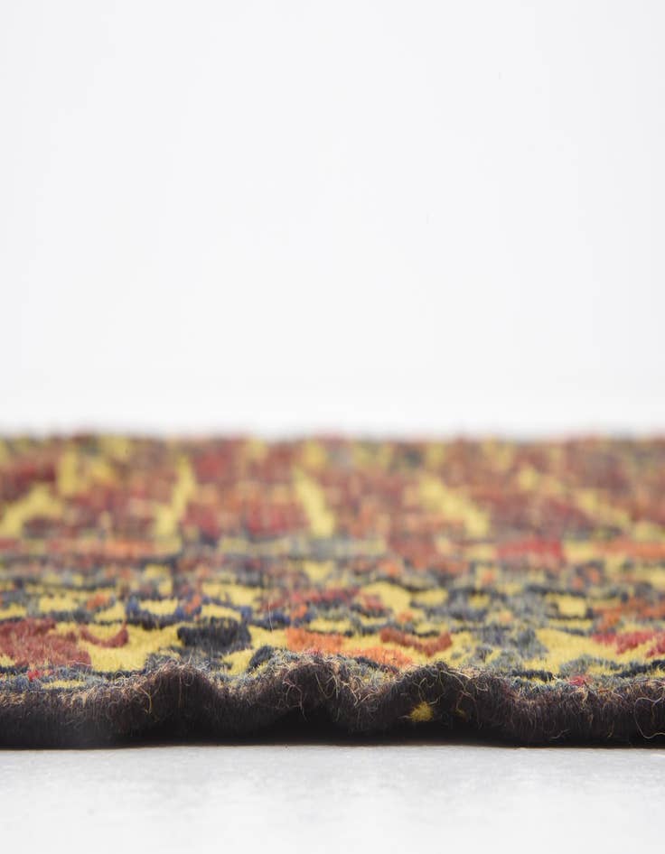 Detail image of  3' 10 x 6' 4  Hand Woven Kilim Afghan Wool Rug