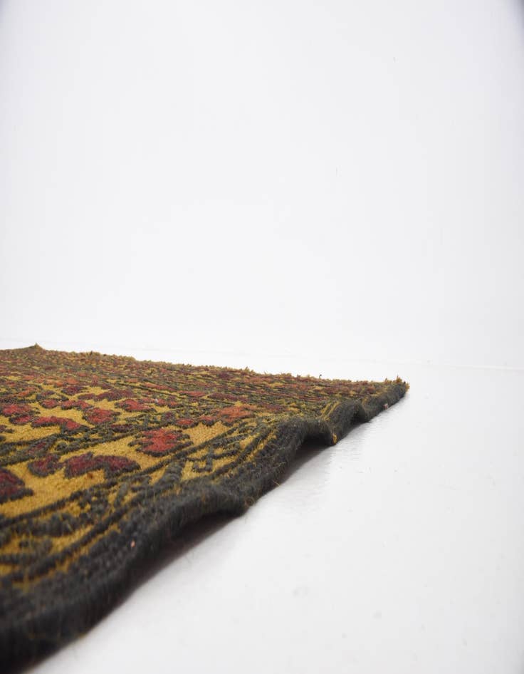 Detail image of  4' x 6' 3  Hand Woven Kilim Afghan Wool Rug