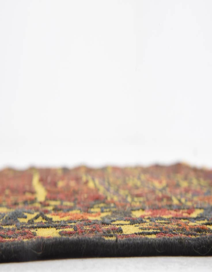 Detail image of  3' 8 x 6'  Hand Woven Kilim Afghan Wool Rug