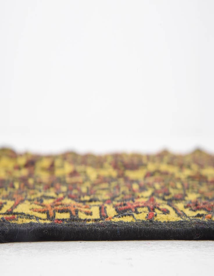 Detail image of  4' x 6' 2  Hand Woven Kilim Afghan Wool Rug