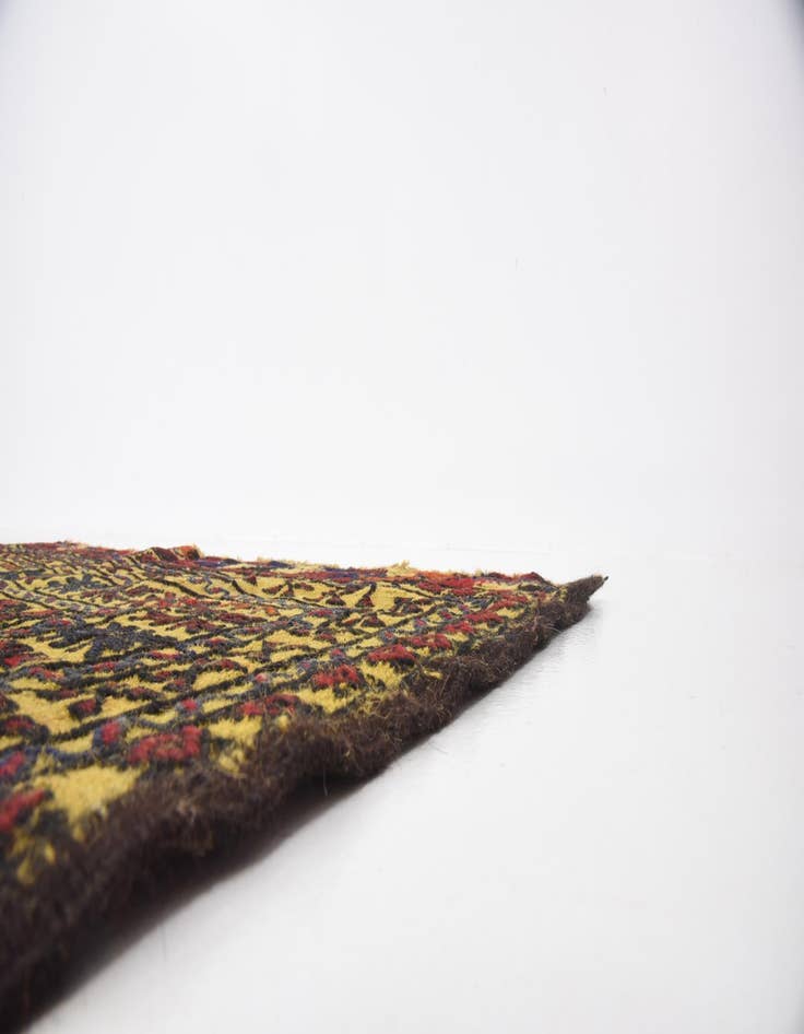 Detail image of  4' x 6' 2  Hand Woven Kilim Afghan Wool Rug