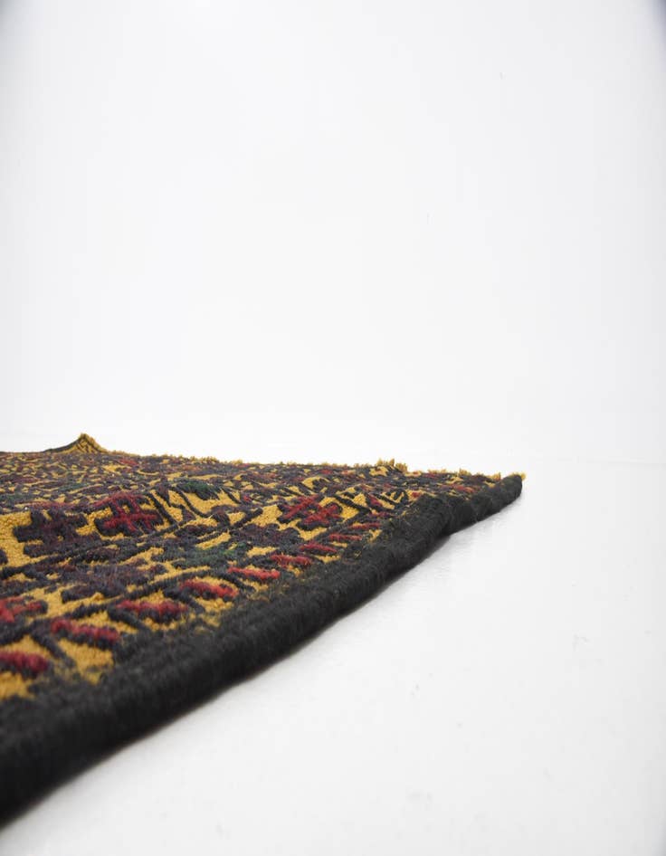 Detail image of  3' 10 x 6' 2  Hand Woven Kilim Afghan Wool Rug