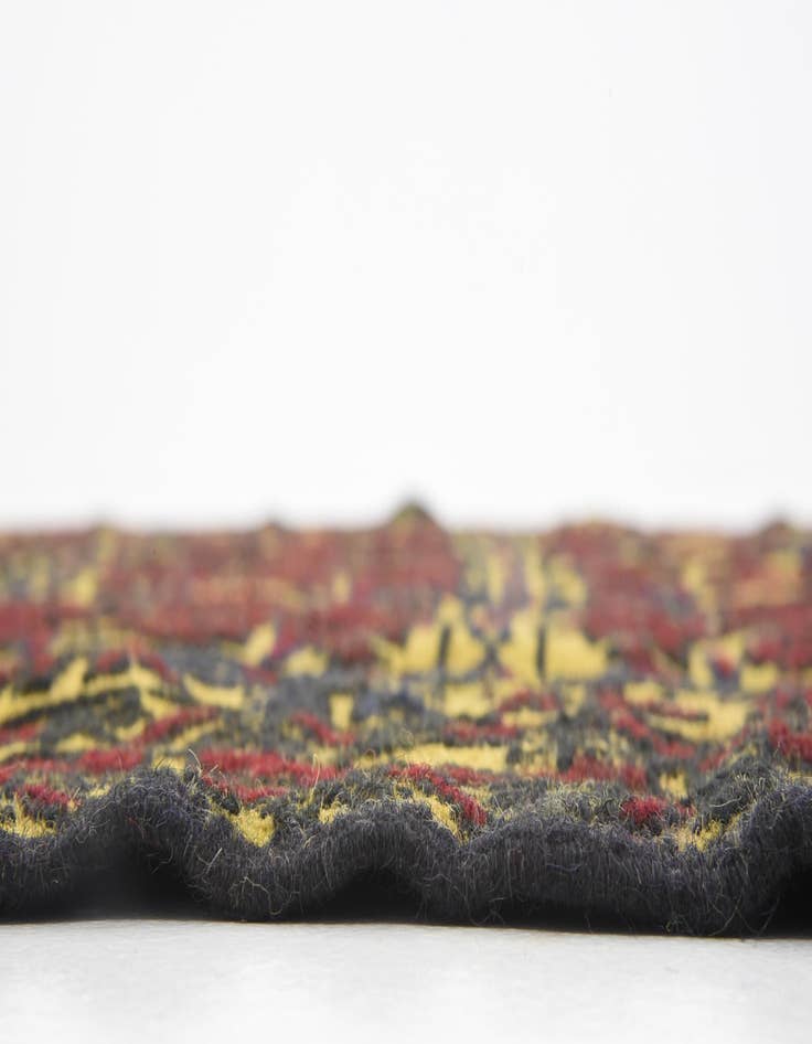 Detail image of  4' 2 x 6' 7  Hand Woven Kilim Afghan Wool Rug