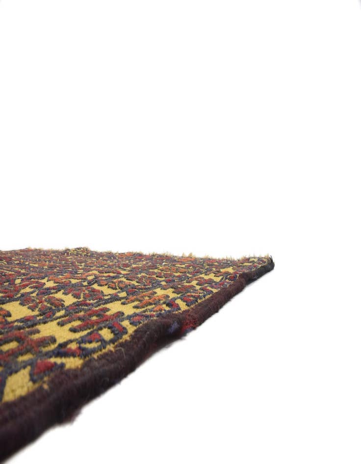 Detail image of  3' 10 x 6' 7  Hand Woven Kilim Afghan Wool Rug