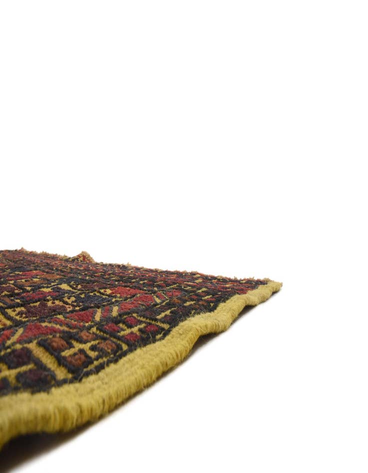 Detail image of  3' 10 x 6'  Hand Woven Kilim Afghan Wool Rug