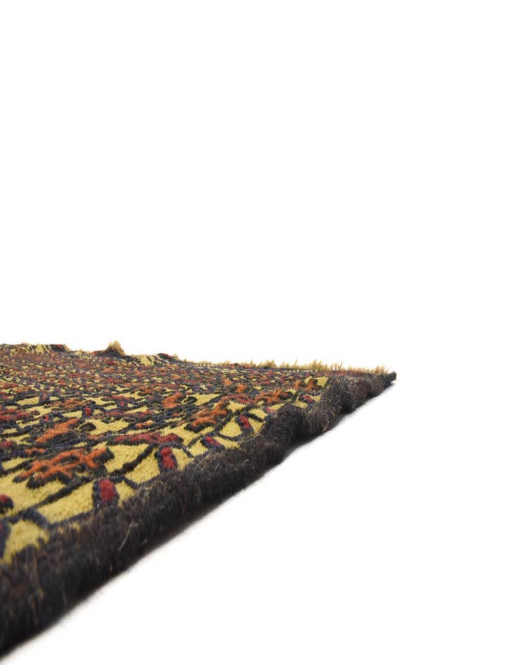 Detail image of  4' 3 x 6' 2  Hand Woven Kilim Afghan Wool Rug