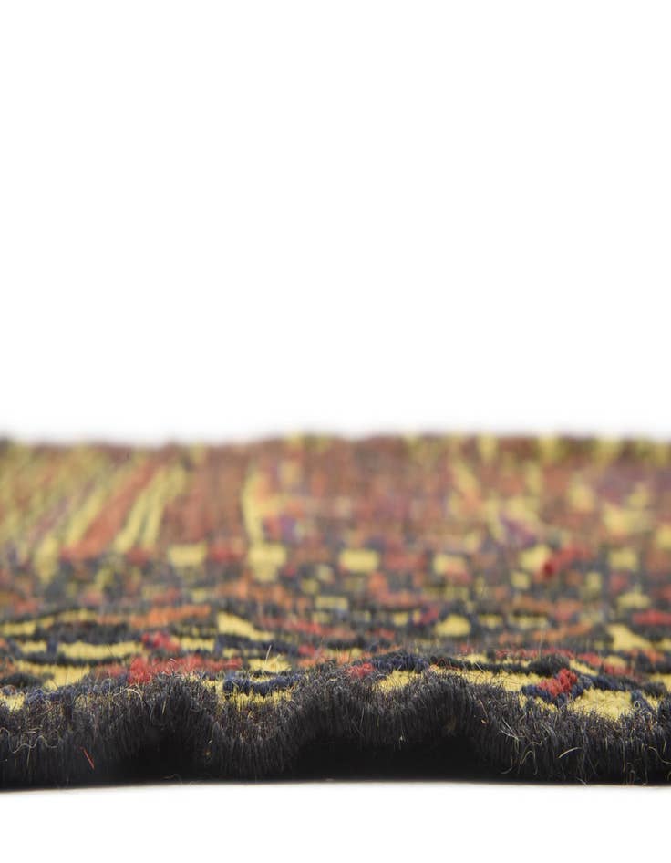 Detail image of  4' 3 x 6' 2  Hand Woven Kilim Afghan Wool Rug