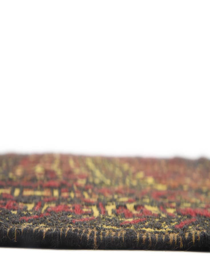 Detail image of 3' 9 x 6' 2 Hand Woven Kilim Afghan Wool Rug