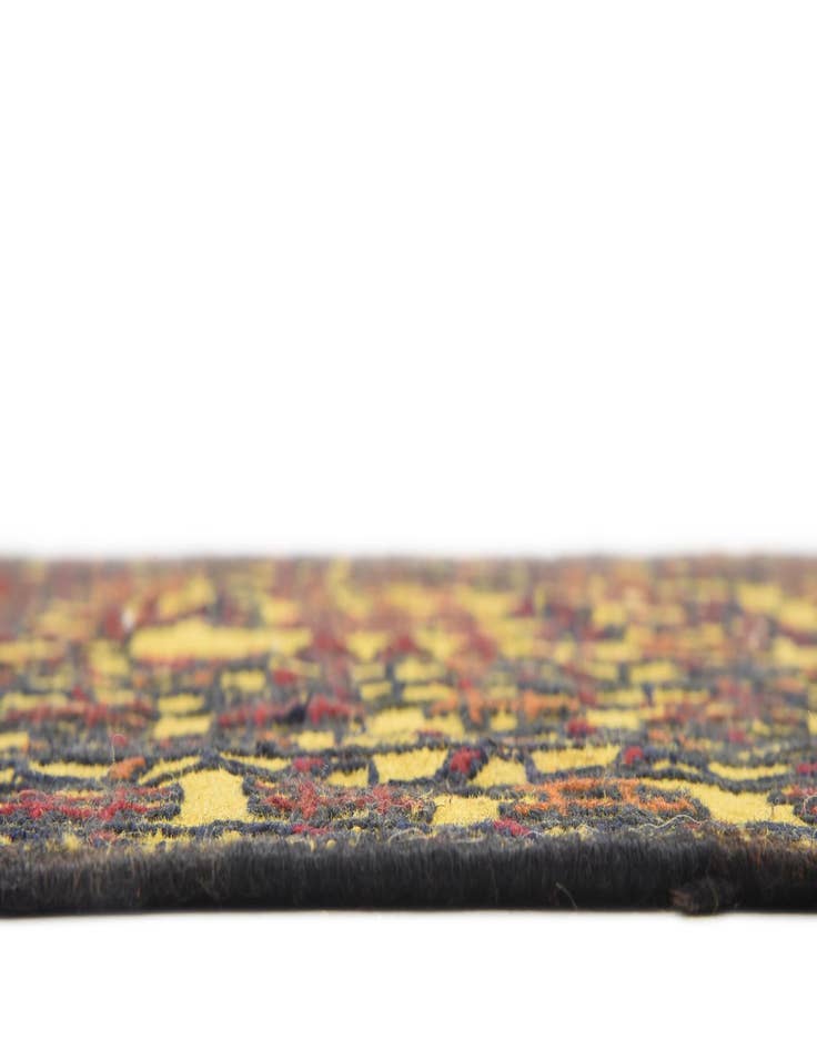 Detail image of  3' 6 x 6' 3  Hand Woven Kilim Afghan Wool Rug