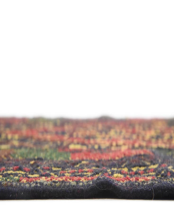 Detail image of  3' 5 x 5' 9  Hand Woven Kilim Afghan Wool Rug