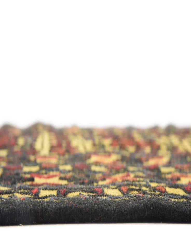 Detail image of  4' x 6' 4  Hand Woven Kilim Afghan Wool Rug