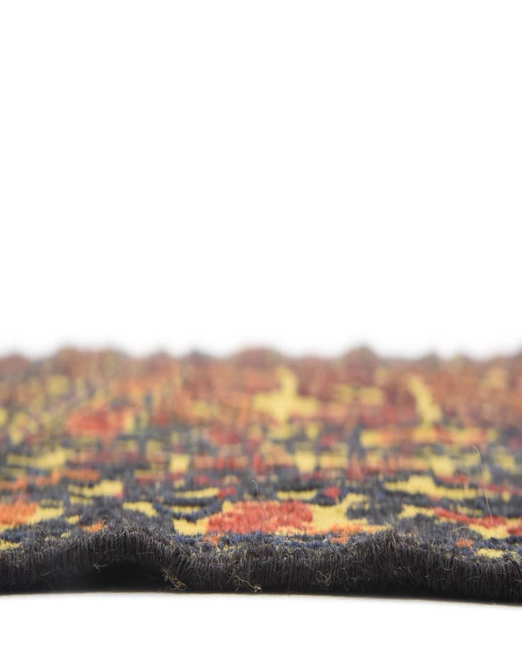 Detail image of  4' 2 x 6' 3  Hand Woven Kilim Afghan Wool Rug