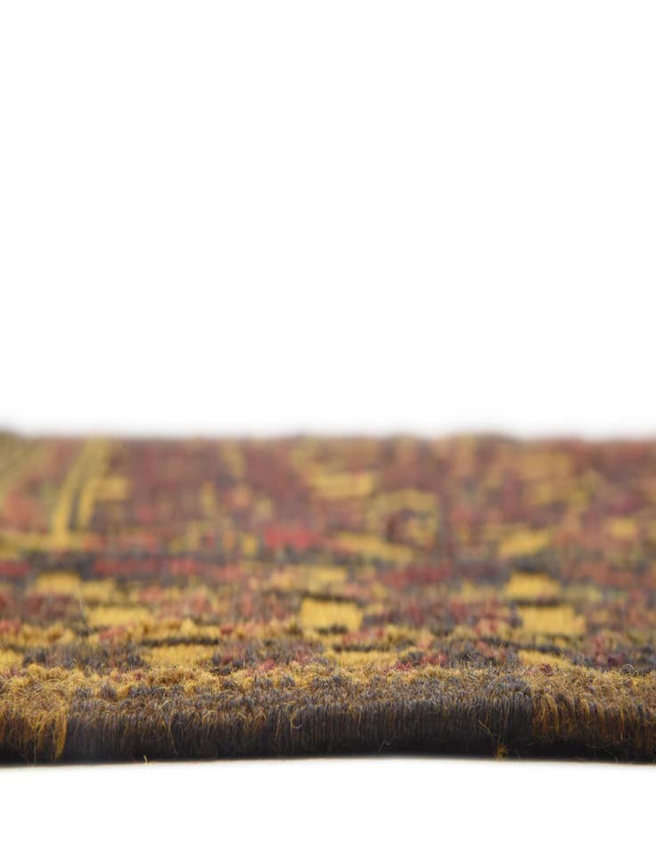 Detail image of  4' 3 x 6' 2  Hand Woven Kilim Afghan Wool Rug