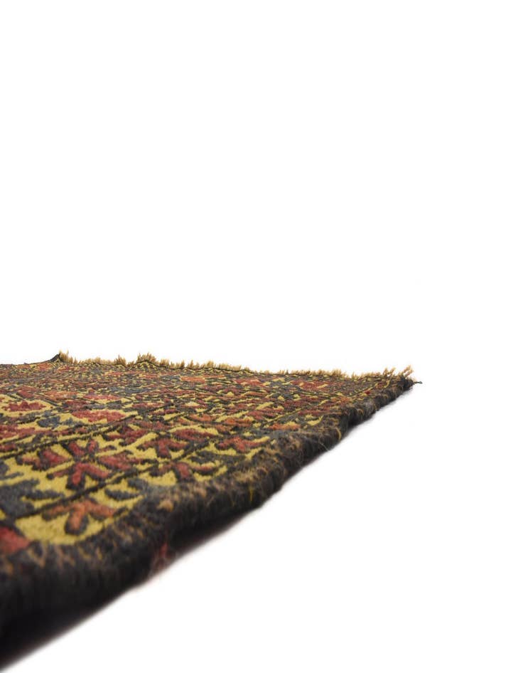 Detail image of  4' x 6' 7  Hand Woven Kilim Afghan Wool Rug