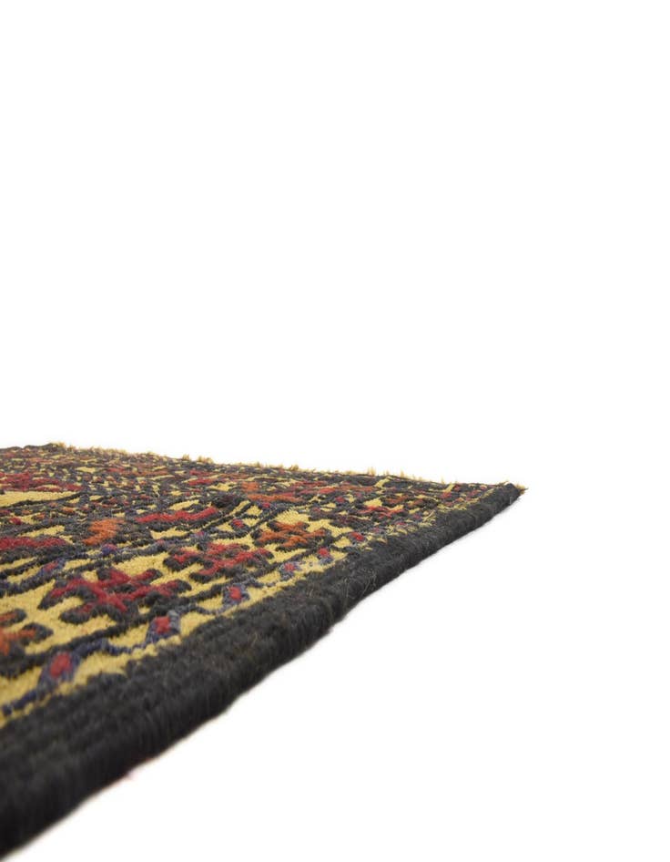 Detail image of  4' x 6'  Hand Woven Kilim Afghan Wool Rug