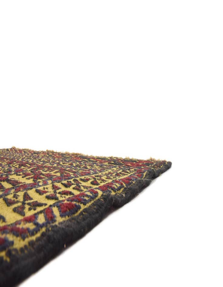 Detail image of  4' 2 x 6' 6  Hand Woven Kilim Afghan Wool Rug