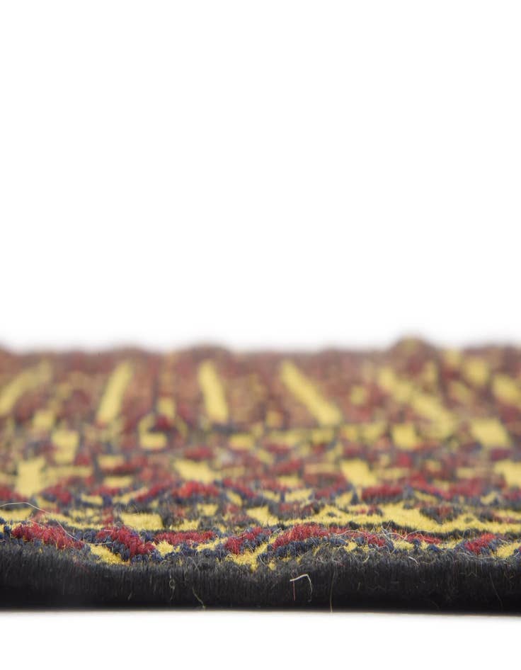 Detail image of  4' 2 x 6' 6  Hand Woven Kilim Afghan Wool Rug