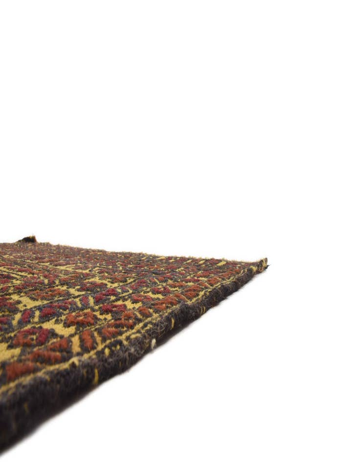 Detail image of  3' 9 x 6' 8  Hand Woven Kilim Afghan Wool Rug