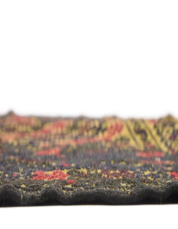 Detail image of  4' 3 x 6'  Hand Woven Kilim Afghan Wool Rug