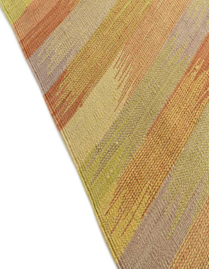 Detail image of  7' x 9' 3  Hand Woven Kilim Modern Wool Rug