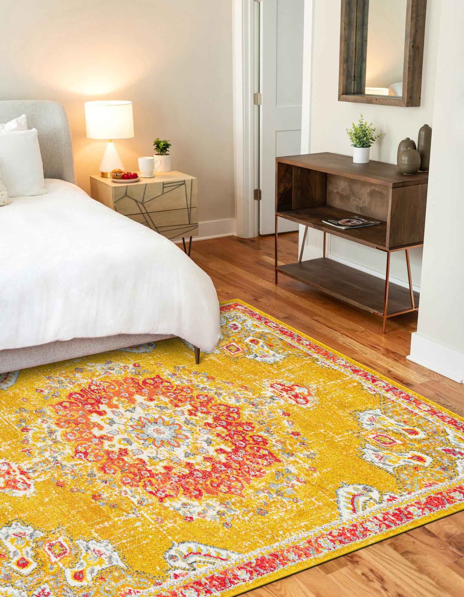 Gold 8' x 10' Madeline Rug | Rugs.com