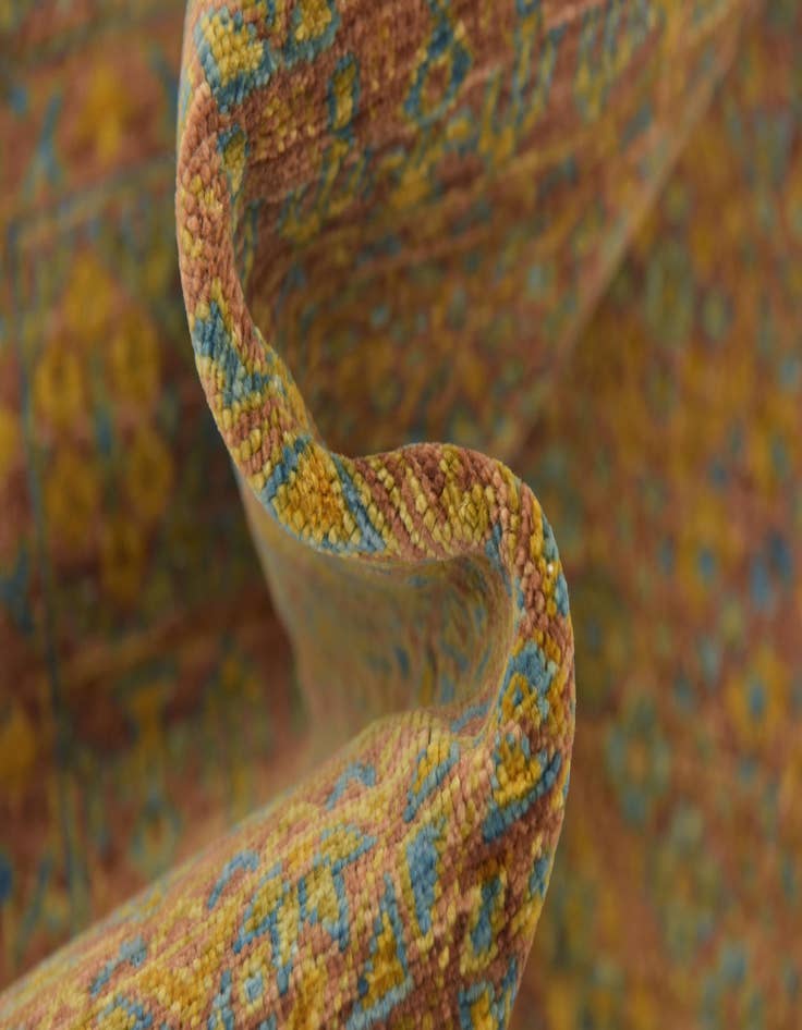 Detail image of  5' 6 x 7' 9  Hand Knotted Mamluk Ziegler Oriental Rug