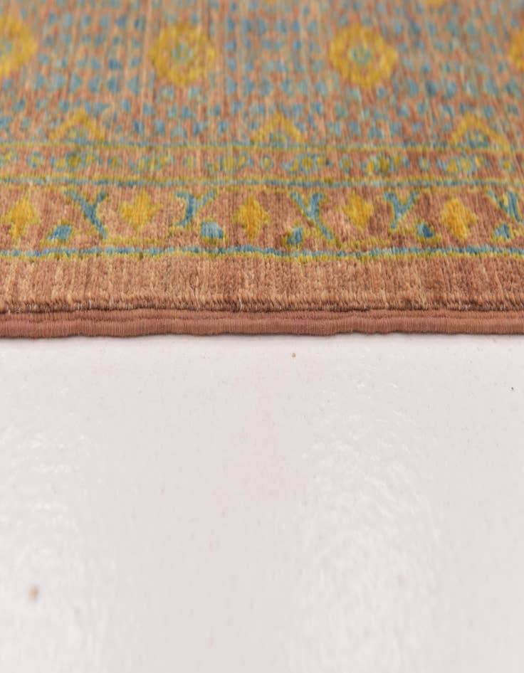 Detail image of  5' 6 x 7' 9  Hand Knotted Mamluk Ziegler Oriental Rug