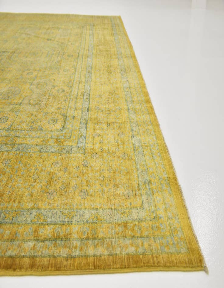 Detail image of  9' 10 x 14' 3  Hand Knotted Mamluk Ziegler Rug