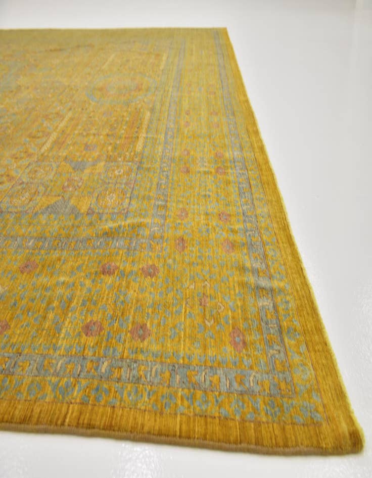 Detail image of  10' x 13' 8  Hand Knotted Mamluk Ziegler Oriental Rug