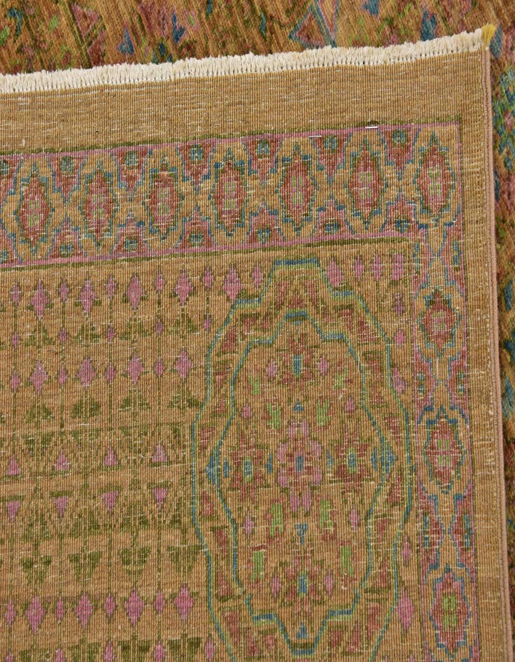 Detail image of  8' x 9' 9  Hand Knotted Mamluk Ziegler Oriental Rug