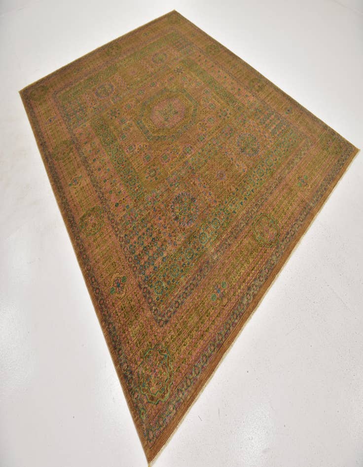 Detail image of  8' x 9' 9  Hand Knotted Mamluk Ziegler Oriental Rug