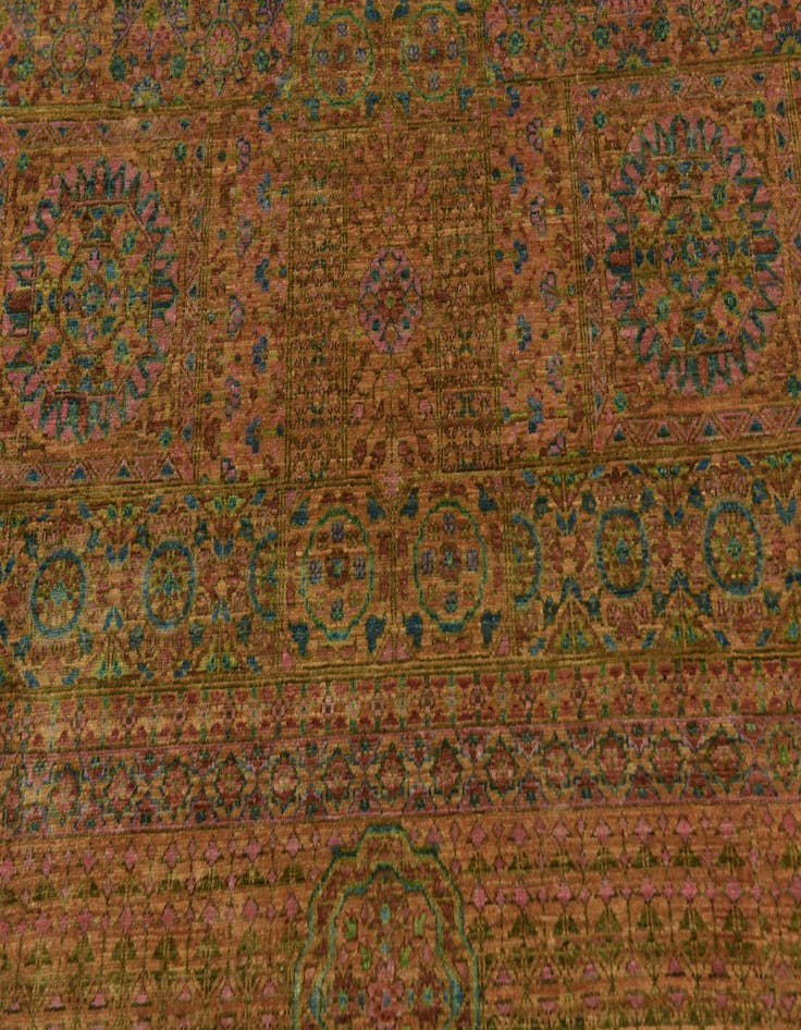 Detail image of  8' x 9' 9  Hand Knotted Mamluk Ziegler Oriental Rug