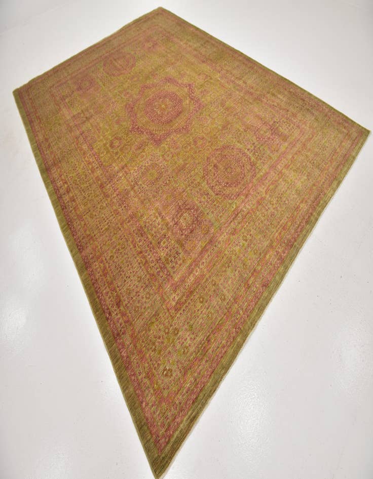 Detail image of  9' x 12' 2  Hand Knotted Mamluk Ziegler Oriental Rug