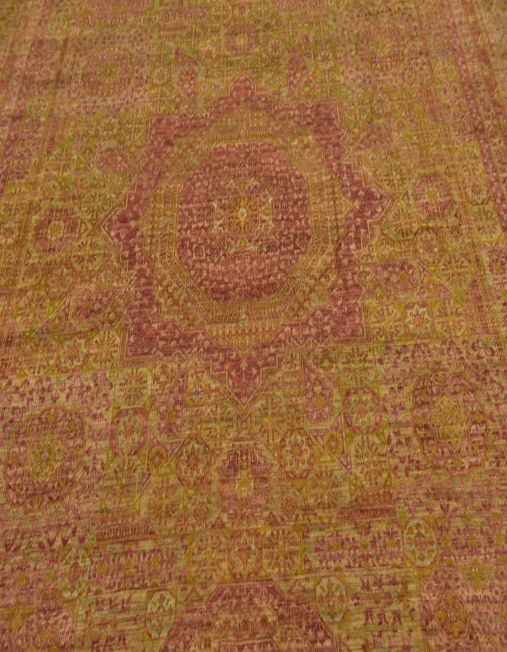 Detail image of  9' x 12' 2  Hand Knotted Mamluk Ziegler Oriental Rug
