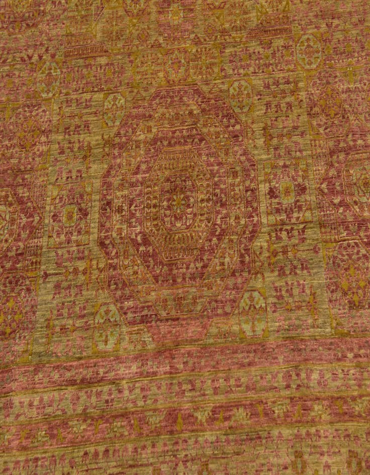 Detail image of  9' x 12' 2  Hand Knotted Mamluk Ziegler Oriental Rug