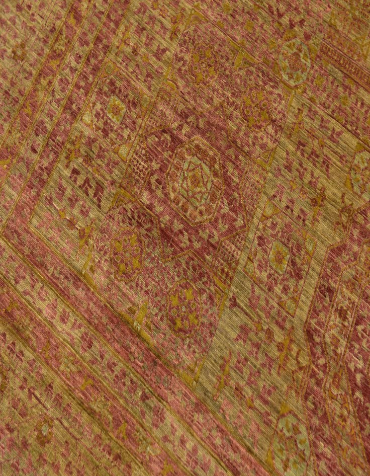 Detail image of  9' x 12' 2  Hand Knotted Mamluk Ziegler Oriental Rug