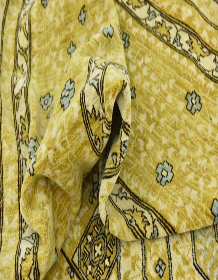 Detail image of  10' 2 x 14' 1  Hand Knotted Mamluk Ziegler Rug