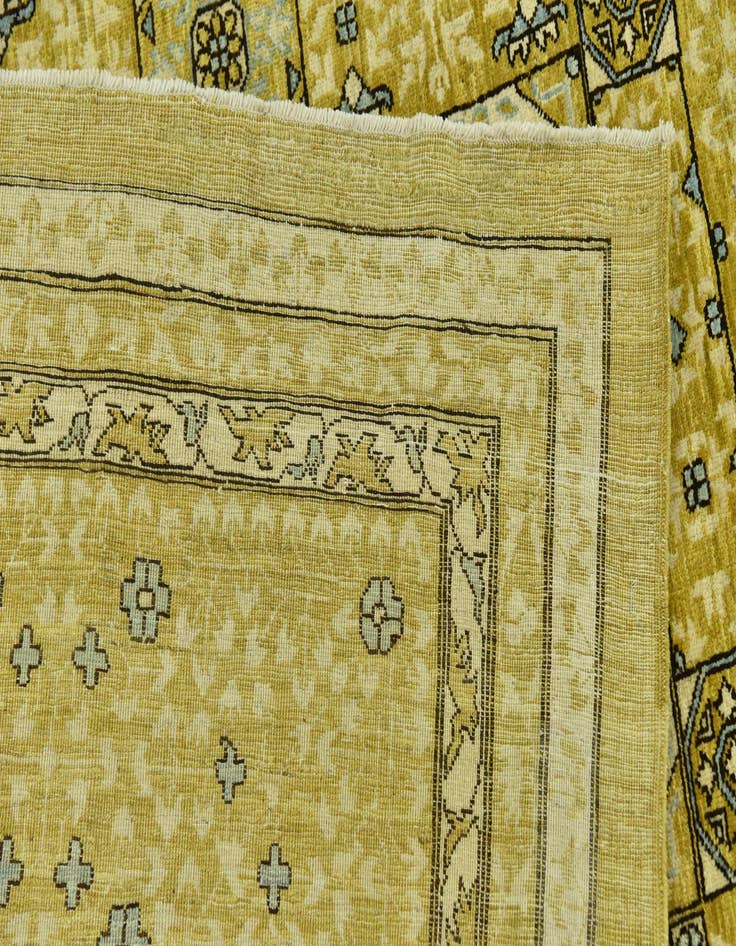 Detail image of  10' 2 x 14' 1  Hand Knotted Mamluk Ziegler Rug