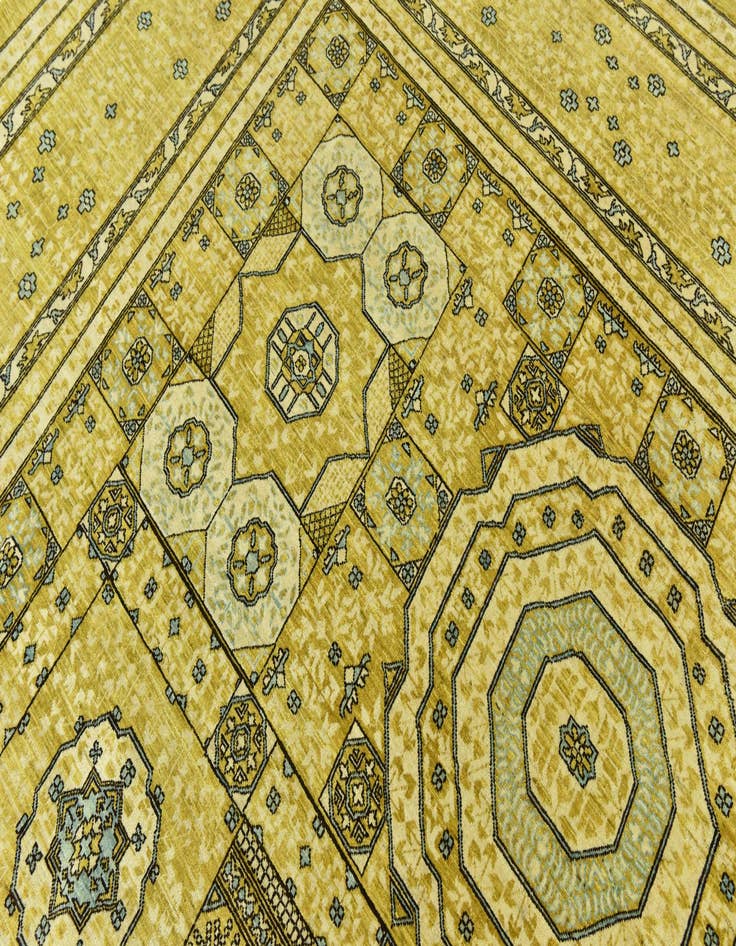 Detail image of  10' 2 x 14' 1  Hand Knotted Mamluk Ziegler Rug