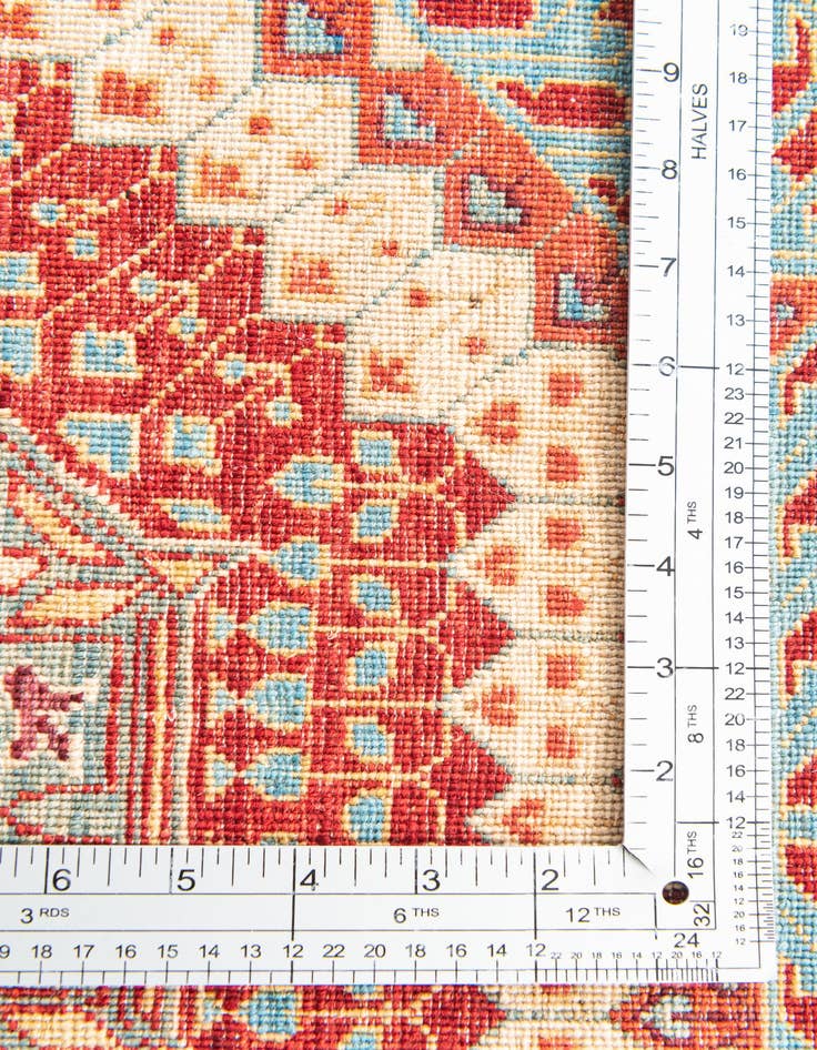 Detail image of  8' 5 x 11' 4  Hand Knotted Mamluk Ziegler Rug