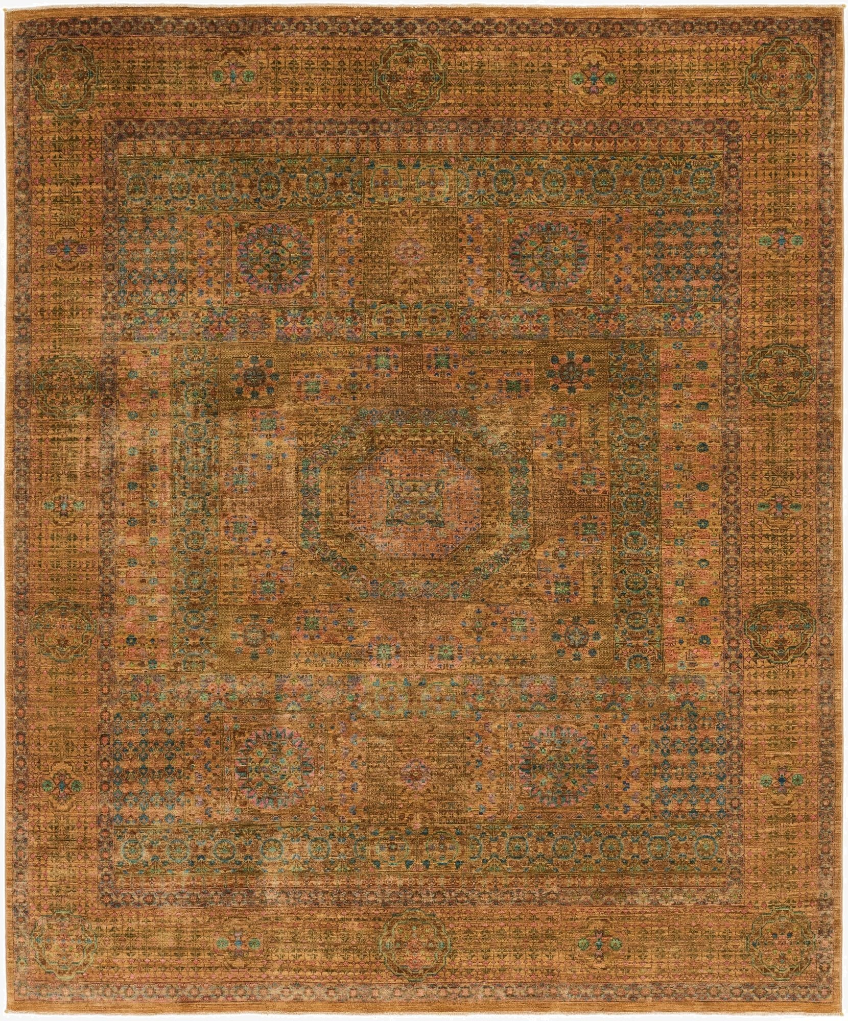  8' x 9' 9  Hand Knotted Mamluk Ziegler Oriental Rug