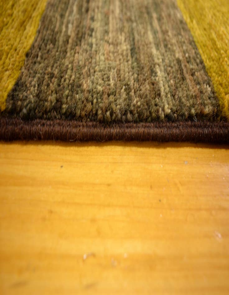 Detail image of  3' 3 x 4' 10  Hand Knotted Modern Ziegler Oriental Rug